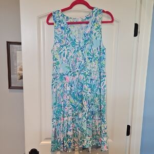 EUC Lilly Pulitzer Cabana Cocktail Lorina Dress